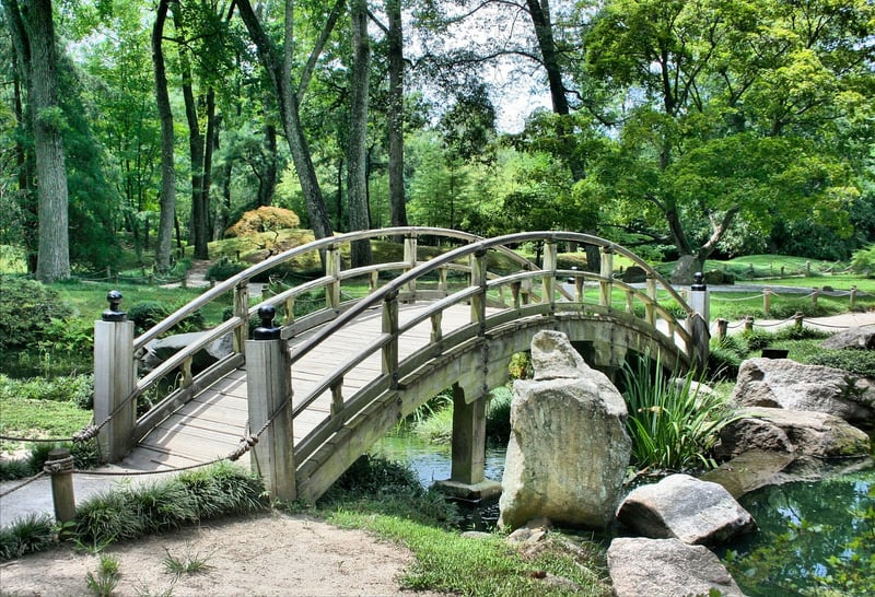 Whimsical Garden Pathway